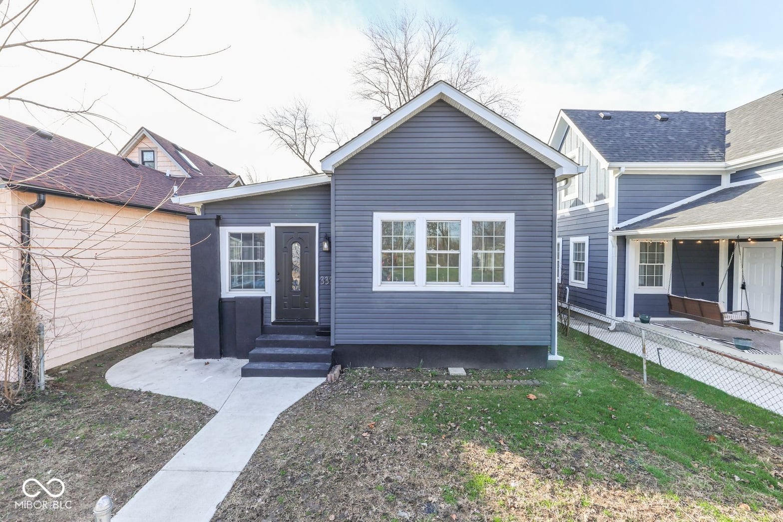 Front exterior at 333 Lincoln Street, Indianapolis, IN