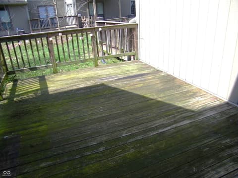 Outdoor living area at 4278 Woodsage Trace, Indianapolis, IN