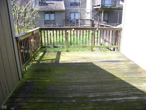 Outdoor living area at 4278 Woodsage Trace, Indianapolis, IN