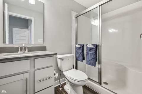 Bathroom at 4048 Radley Court, Danville, IN