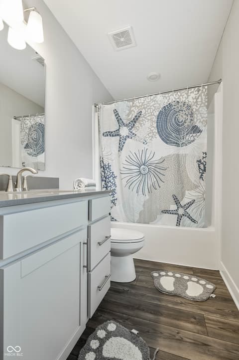 Bathroom at 4048 Radley Court, Danville, IN
