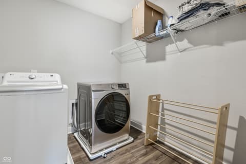 Laundry room at 4048 Radley Court, Danville, IN