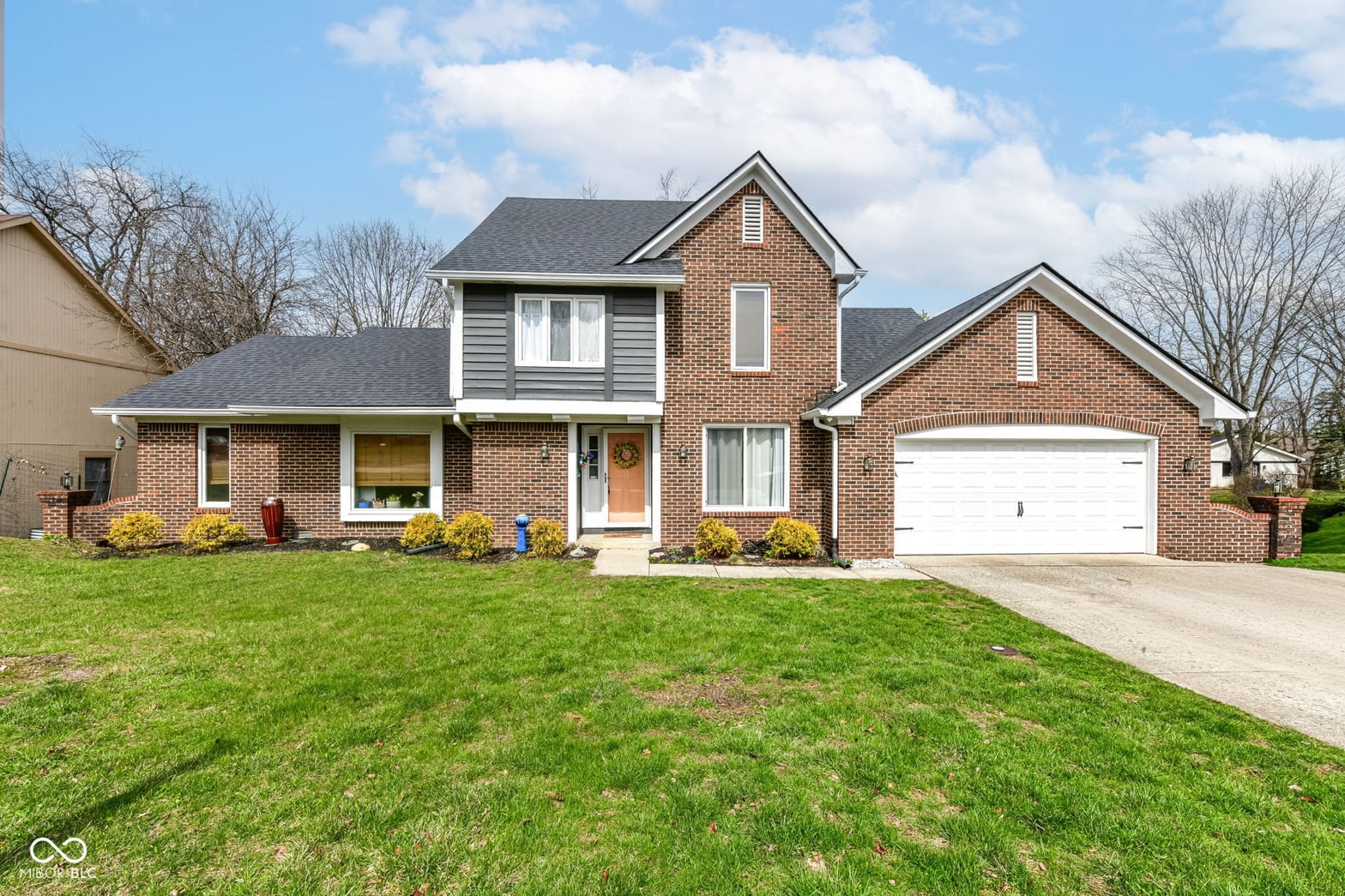 Front exterior at 222 Boulder Court, Carmel, IN