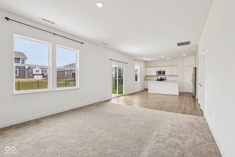 Living room at 2221 Boxwood Drive, Greenfield, IN