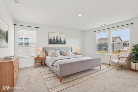 Bedroom at 2221 Boxwood Drive, Greenfield, IN