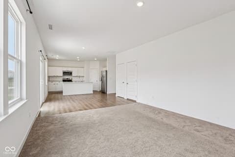 Living room at 2221 Boxwood Drive, Greenfield, IN