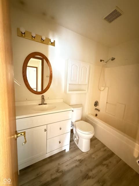 Bathroom at 1411 Mimosa Court, Greenfield, IN