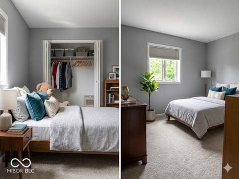 Bedroom at 1760 S Garrison Chapel Road, Bloomington, IN