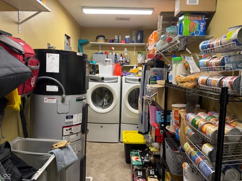 Laundry room at 1760 S Garrison Chapel Road, Bloomington, IN