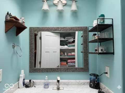 Primary bathroom at 1760 S Garrison Chapel Road, Bloomington, IN