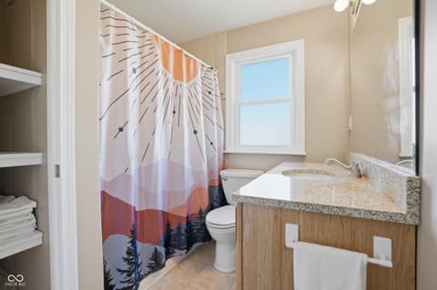 Bathroom at 201 N East Street, Pendleton, IN