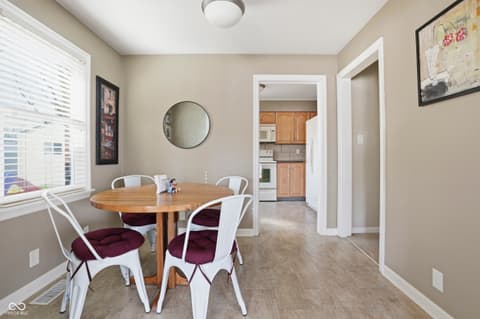 Dining room at 201 N East Street, Pendleton, IN
