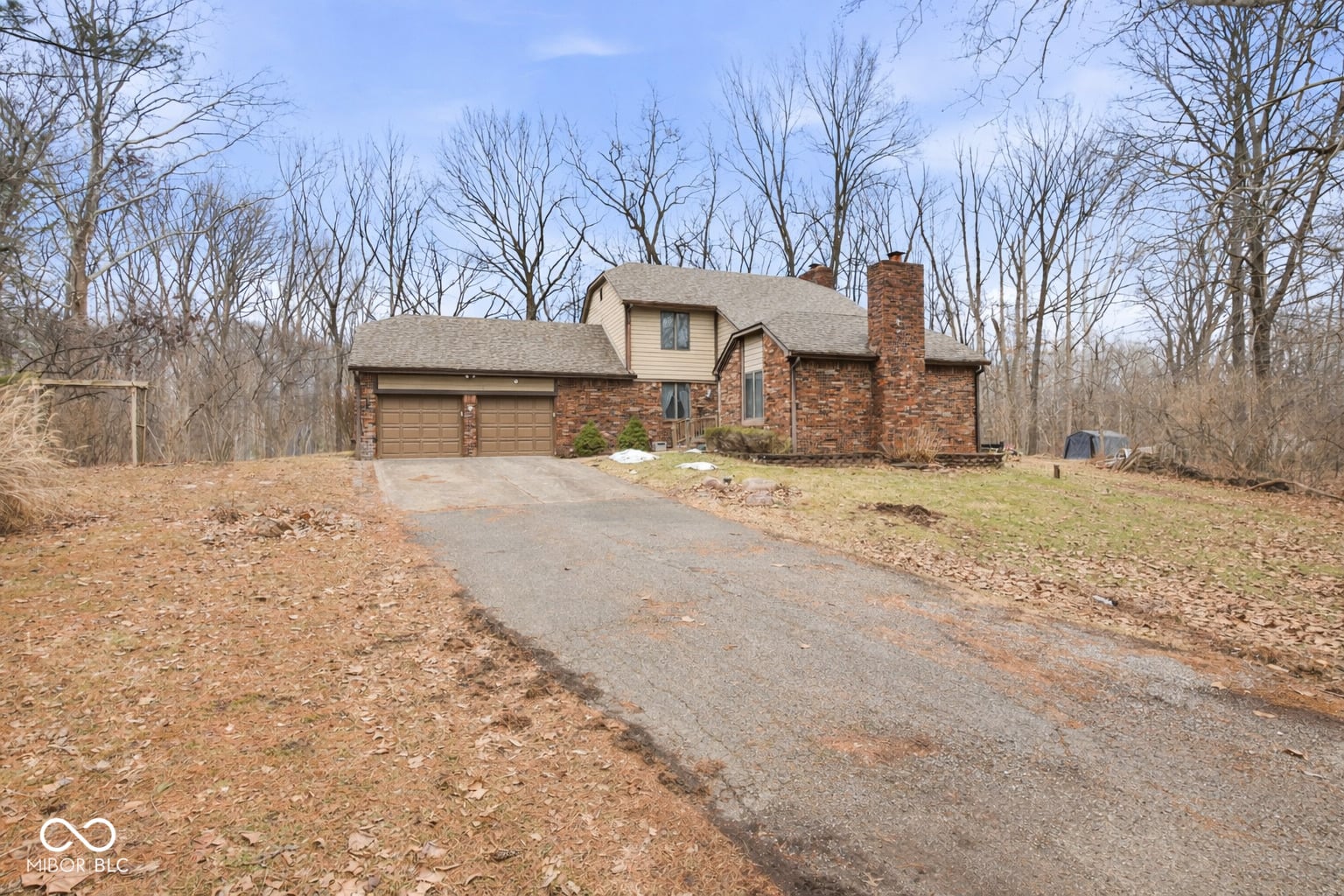 Front exterior at 6796 E Woodland Court, Mooresville, IN