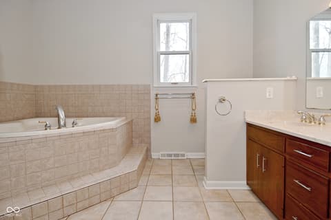 Primary bathroom at 5154 E County Road 200 S, Avon, IN