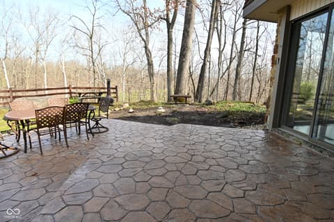 Outdoor living area at 5154 E County Road 200 S, Avon, IN