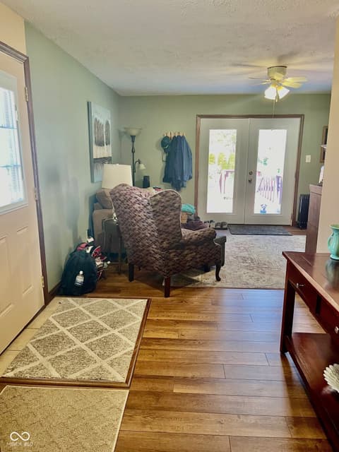 Living room at 522 E Fordice Street, Lebanon, IN