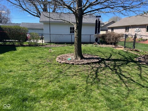 Yard at 522 E Fordice Street, Lebanon, IN