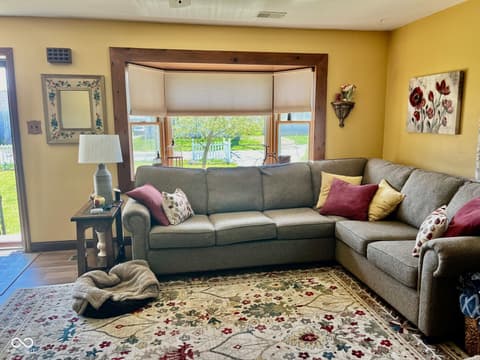 Living room at 522 E Fordice Street, Lebanon, IN