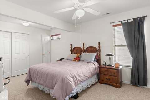 Bedroom at 201 N Blue Ribbon Court, Rushville, IN