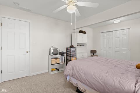 Bedroom at 201 N Blue Ribbon Court, Rushville, IN