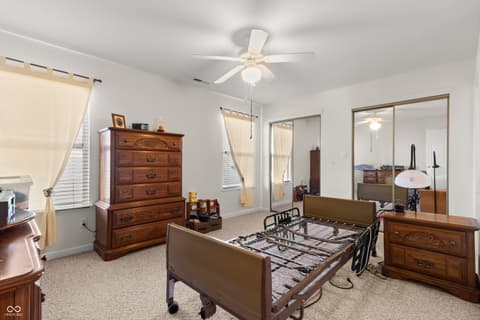 Bedroom at 201 N Blue Ribbon Court, Rushville, IN