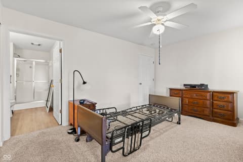 Bedroom at 201 N Blue Ribbon Court, Rushville, IN