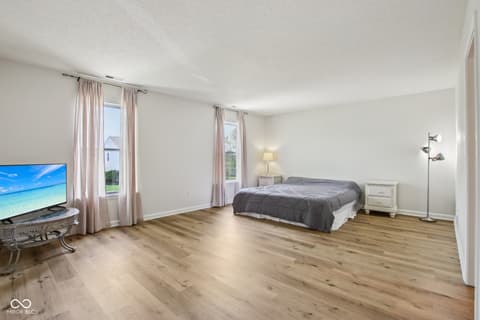 Primary bedroom at 3642 Limelight Lane, Whitestown, IN