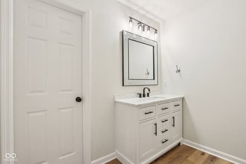 Primary bathroom at 3642 Limelight Lane, Whitestown, IN
