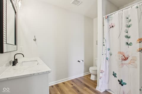 Primary bathroom at 3642 Limelight Lane, Whitestown, IN