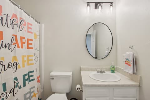Bathroom at 3642 Limelight Lane, Whitestown, IN