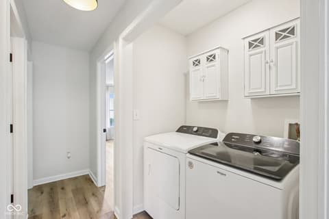 Laundry room at 3642 Limelight Lane, Whitestown, IN
