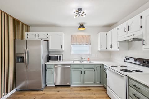 Kitchen at 3642 Limelight Lane, Whitestown, IN
