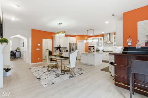 Dining room at 6809 Bryant Place, Plainfield, IN