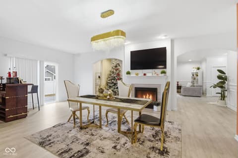 Dining room at 6809 Bryant Place, Plainfield, IN