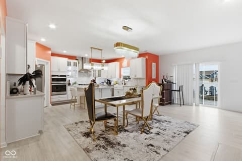Dining room at 6809 Bryant Place, Plainfield, IN
