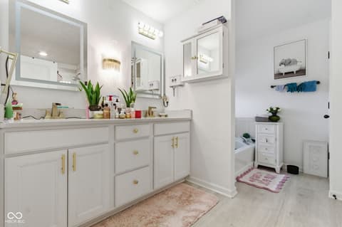 Bathroom at 6809 Bryant Place, Plainfield, IN