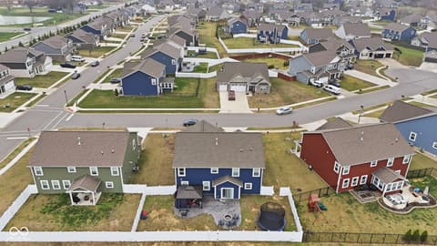 Aerial view at 6809 Bryant Place, Plainfield, IN