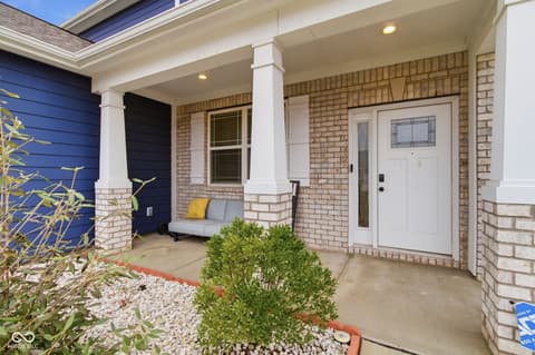Foyer at 6809 Bryant Place, Plainfield, IN
