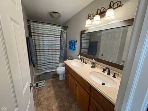 Bathroom at 347 Sunbeam Lane, Greenwood, IN