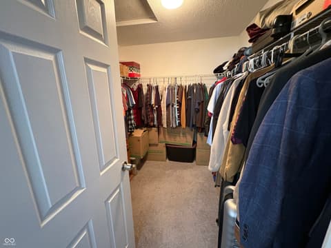 Walk In Closets — 347 Sunbeam Lane, Greenwood, IN