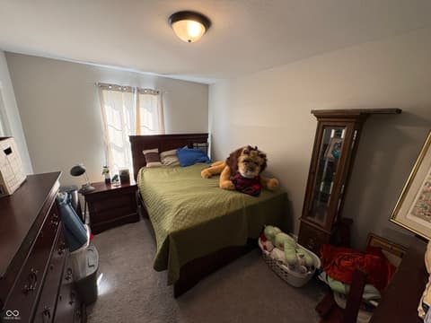 Bedroom at 347 Sunbeam Lane, Greenwood, IN