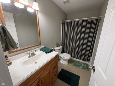 Bathroom at 347 Sunbeam Lane, Greenwood, IN