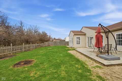 Yard at 17038 Harbinger Court, Westfield, IN
