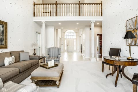 Living room at 2444 Laurel Lake Boulevard, Carmel, IN