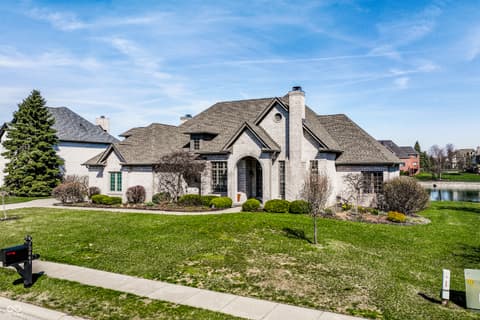 Front exterior at 2444 Laurel Lake Boulevard, Carmel, IN