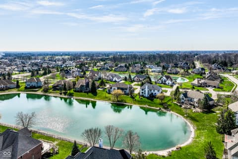 Aerial view at 2444 Laurel Lake Boulevard, Carmel, IN