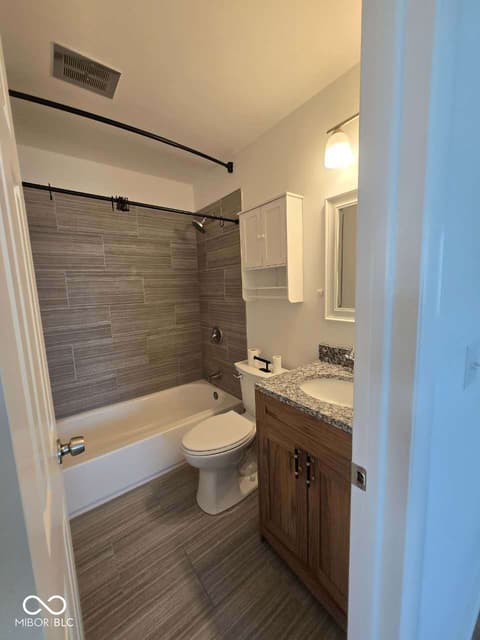 Primary bathroom at 3745 S Main Street, Whitestown, IN