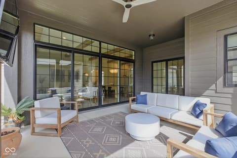 Outdoor living area at 1541 Cantata Lane, Westfield, IN
