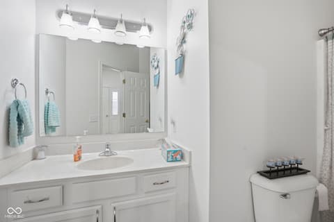 Primary bathroom at 6906 Harbour Woods Overlook, Noblesville, IN