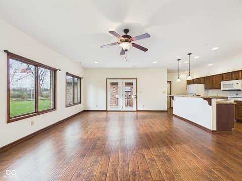 Living room at 143 Devonshire Court, Anderson, IN